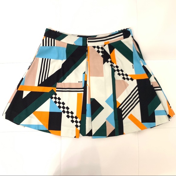 MSGM High Waisted A-Line Skirt Sz 44 - Picture 4 of 5